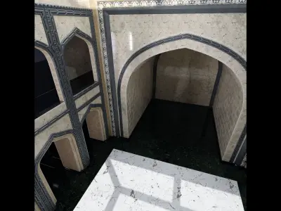 historic palaces 3D model