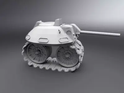 Tonk Scale Model 3D print model