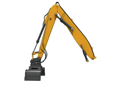 Backhoe Loader 3D model