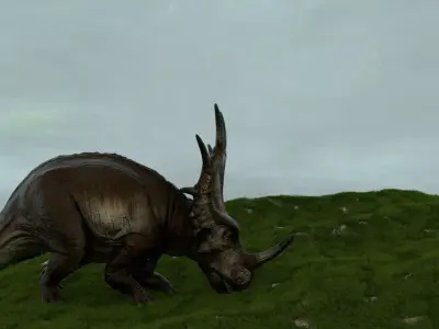 Dinosaur Triceratops 3D model