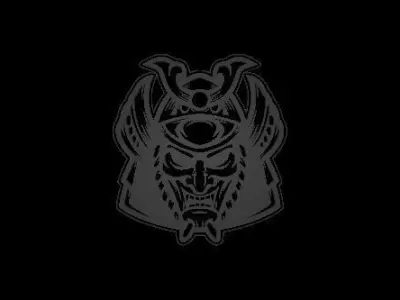 Samurai mask patterns 3D model