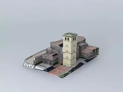 Parish of Santiago el Real Free 3D model