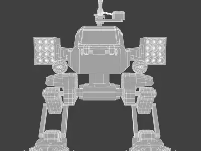 Mech v2 3D model