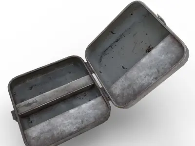 First aid kit  Low-poly 3D model