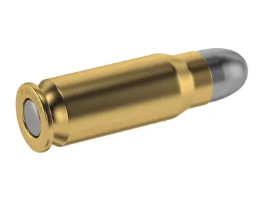 Bullet 30 MAUSER  Low-poly 3D model