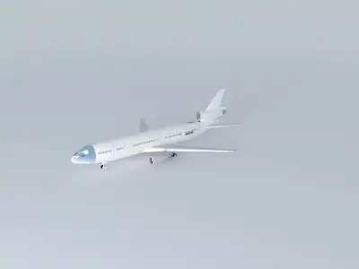 McDonnel Douglas D1030 Free 3D model