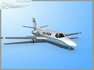 Falcon3D Citation V C560 F04 3D model