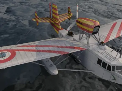 Loire L-130 Colonial 3D model