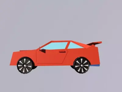 Racing car Free 3D model