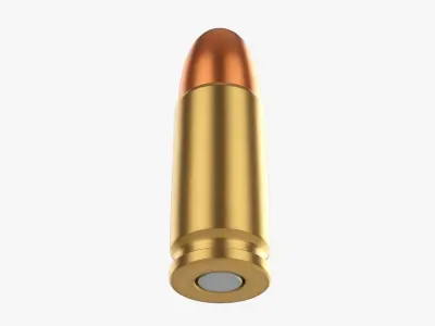 Bullet 9 mm 3D model