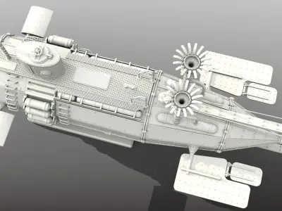 U-Boot U2 3D model