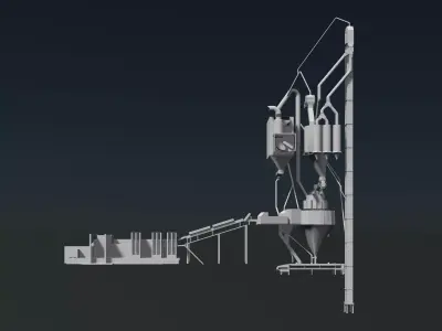 Industrial machine 24i20 3D model