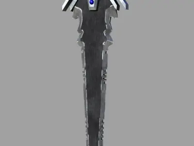 Fantasy Greatswords Game Ready Low-poly 3D model