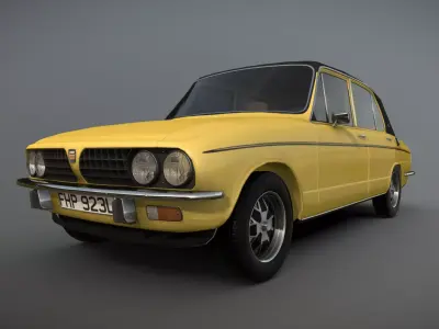 Triumph Dolomite Sprint Free low-poly 3D model