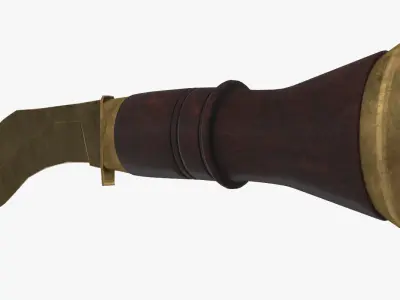 Kukri old 3D model