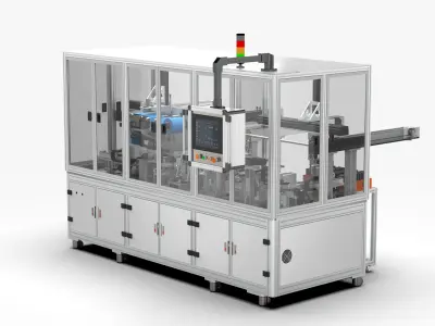 Automatic Battery Tray Loading and Unloading Coating Machine 3D model