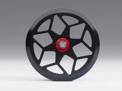SL061 wheel Low-poly 3D model