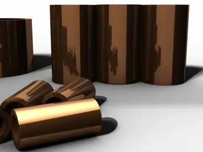 Cyl Bushing Ipart Factory Free 3D model