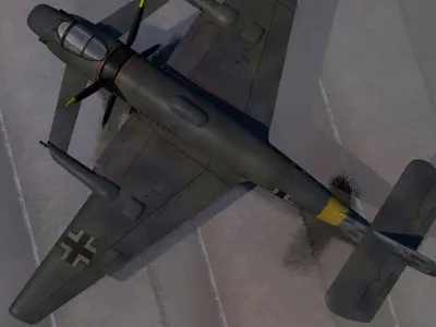 Blohm und Voss Bv-P 192 3D model