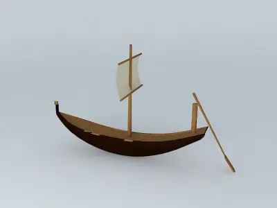 Egyptian Vessel Free 3D model