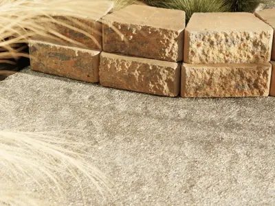  Palomino Full Retaining Wall Block Models 