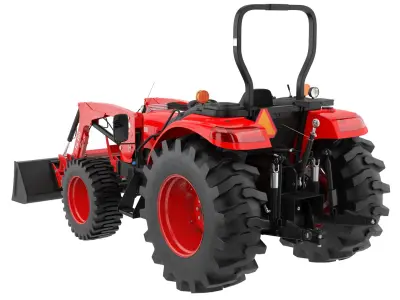 Tractor 3D model 5