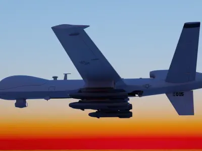 mq-9 reaper  3D model