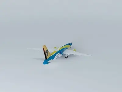 iFly Airlines Boeing 757-256 Free 3D model