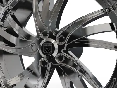 ASANTI AF827 WHEEL 3D MODEL 3D model