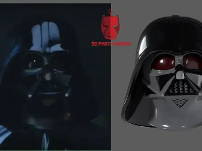 Darth Vader Kenobi Series STL file for 3d print V2 3D print model