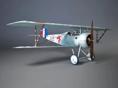 Nieuport 17 3D model