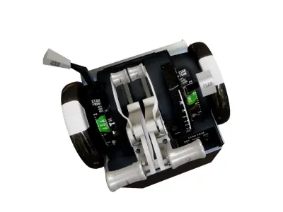 B737 Throttle 3D model