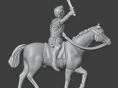 Spartacus knight 3D print model