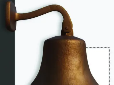 Bar Bell Free low-poly 3D model