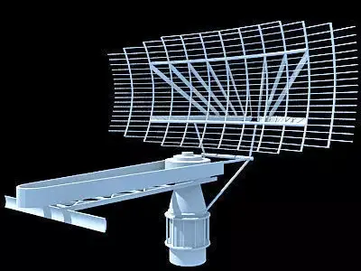 Detailed Radar 3D model