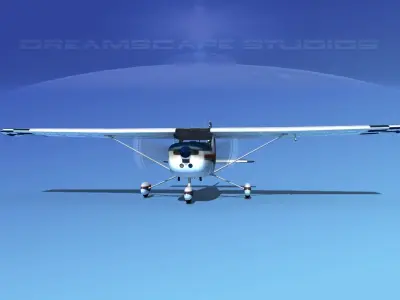 Cessna 150 Aerobat V05 3D model