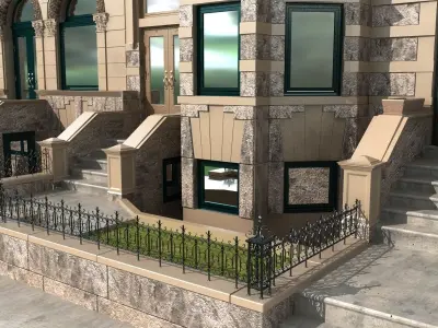 Hystoric NYC Townhouse 3D model
