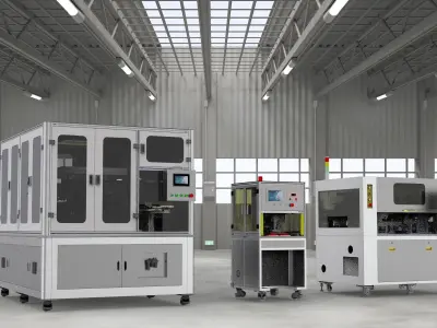 Laminating machine Assembly 3D model