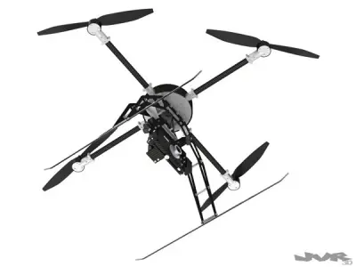 Quadcopter Generic with camera 3D model