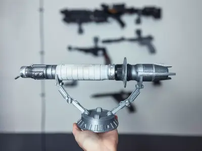 Star Wars Lightsaber Holder Free 3D print model