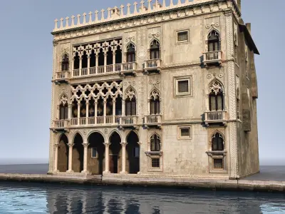 Venice - Golden House 3D model