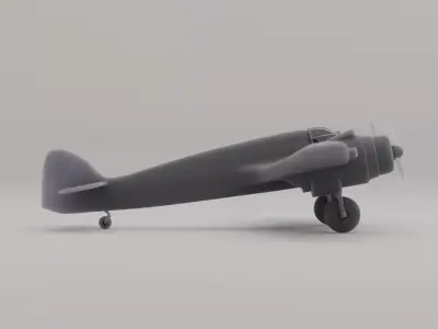 Bristol Beaufighter Night Fighter United Kingdom WWII 1940 3D print model