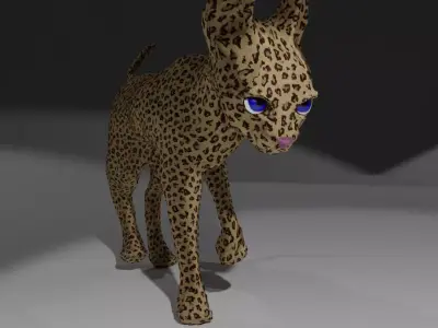 Cat Evolution Free 3D model