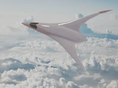 BWB X-Stream T 3D model