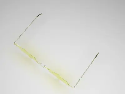 Sun Sunglasses 3D model