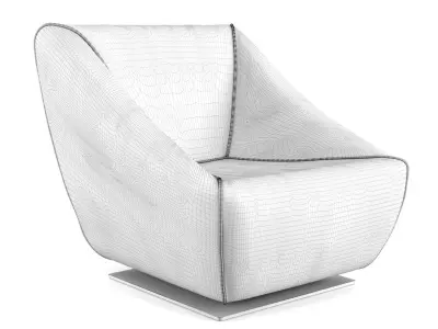 Armchair Gurian Marlon Free 3D model