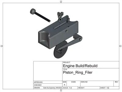Piston Ring Filer Free 3D model