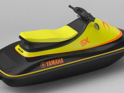 Jet Ski 02 3D model