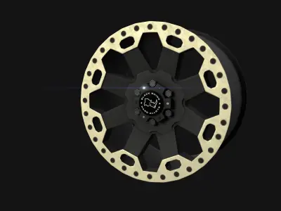 Car Rim Free low-poly 3D model