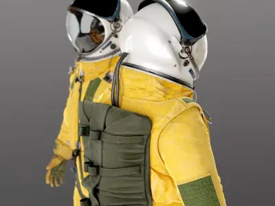 FLIGHT SUIT SR71 Pilot 3D model